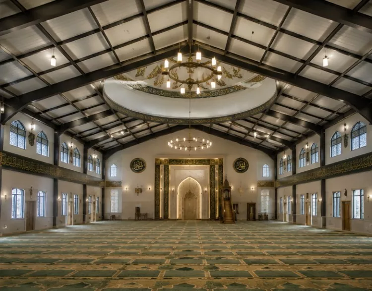 A construção de uma mesquita com estrutura de aço pode alcançar o estilo arquitetônico islâmico tradicional?