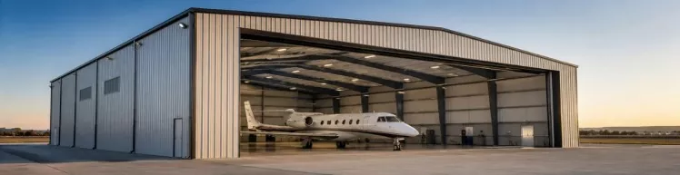 Como escolher a construção de hangar privado com estrutura de aço certa para sua aeronave?