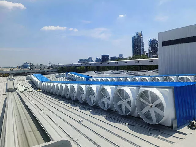 Quais são as maneiras de fazer o ar circular? Como selecionar sistemas de ventilação para oficinas de estrutura metálica