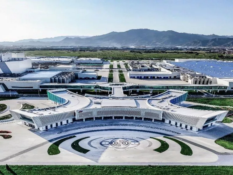 Edifício de armazém de metal pré-fabricado ecológico