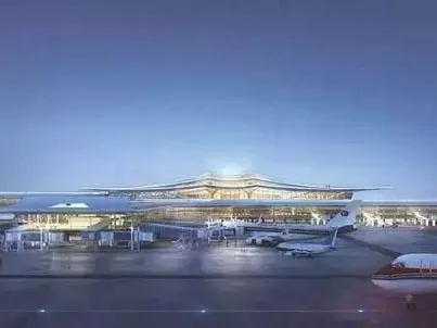 Edifícios aeroportuários com estrutura metálica
