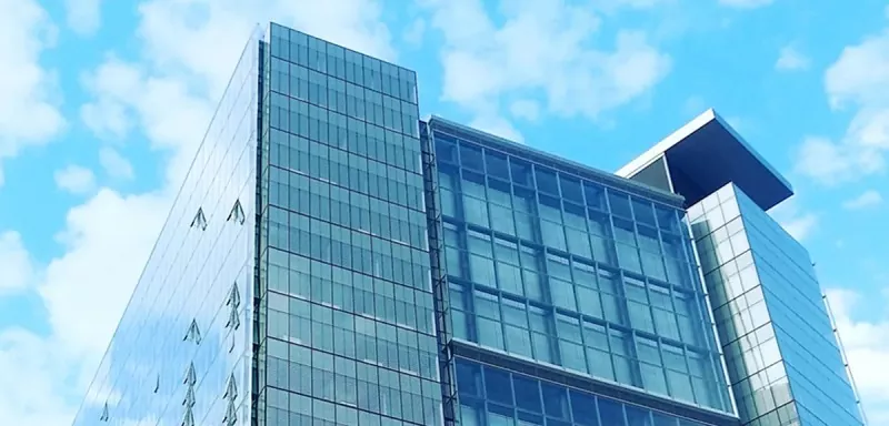 Construção de aço de vários andares