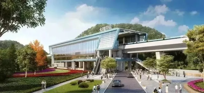 Construção de aço da estação de estrutura de portal