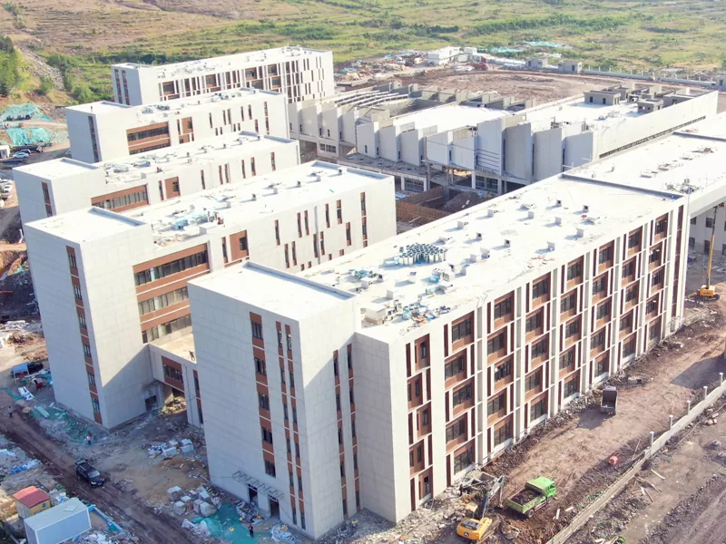 Edifício escolar de estrutura de aço de pré-engenharia