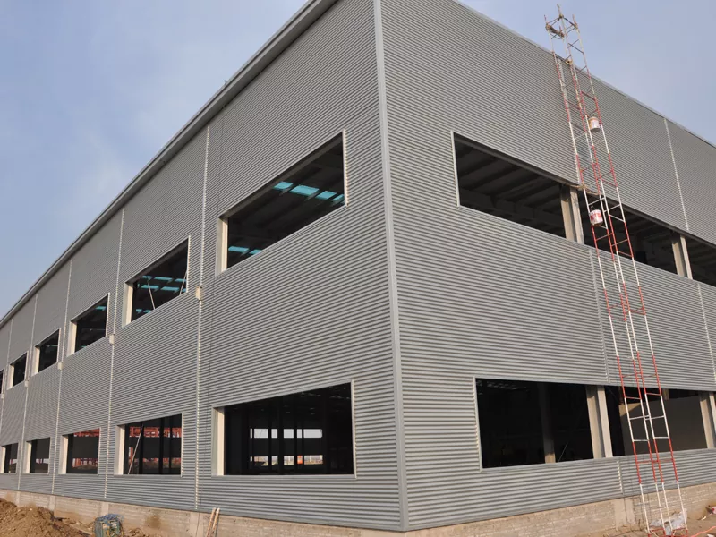 Edifício de armazém de metal pré-fabricado