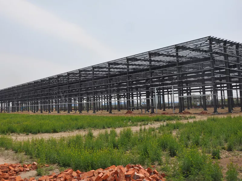 Edifício pré-fabricado de armazém metálico de aço