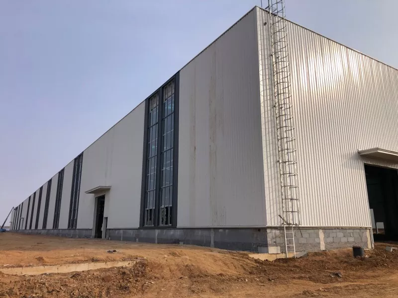 Armazém de aço pré-fabricado