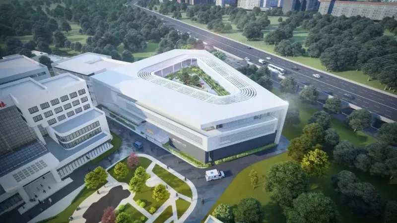 Edifício de aço pré-fabricado para centro médico