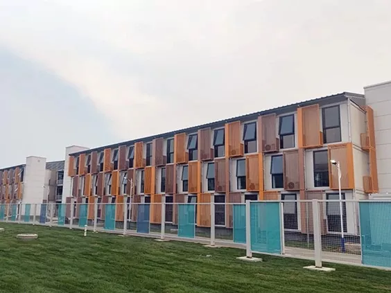 Casa pré-fabricada modular móvel pré-fabricada para contêineres