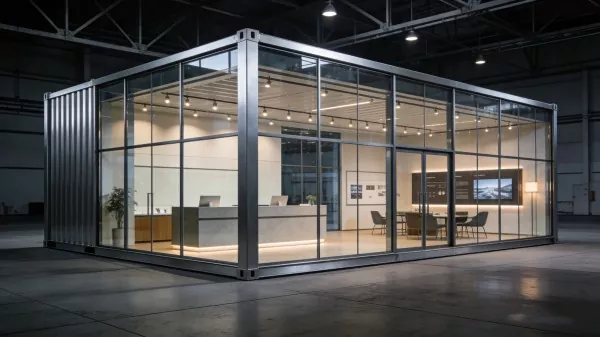 Sala de exposições de estrutura de aço pré-fabricada