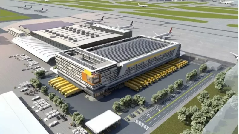 Terminal de aço montado rapidamente construído