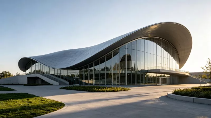 Construção de estádio de bicicleta com estrutura de aço