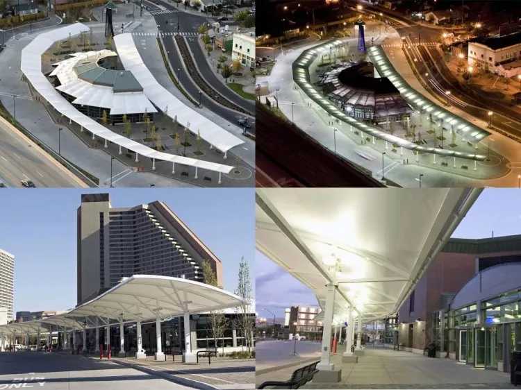 Terminal Rodoviário de Estrutura Metálica