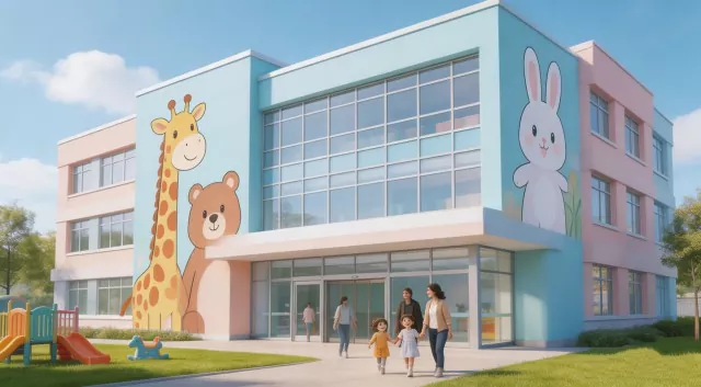 Hospital Especializado Infantil com Estrutura de Aço