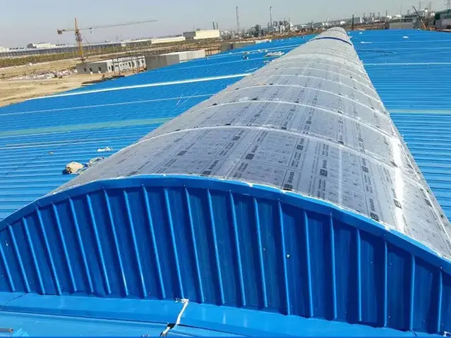Edifício de sistema de ventilação de aço