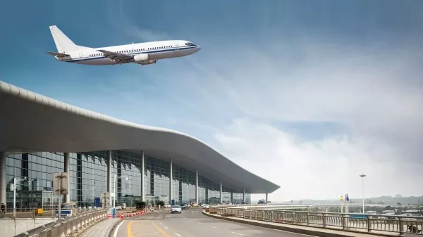 Terminal de aço resistente a ventos e terremotos